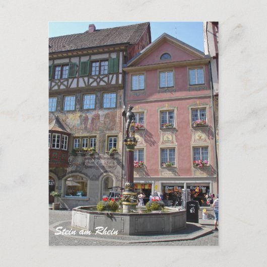 Stein am Rhein Postkarte (Vorderseite)