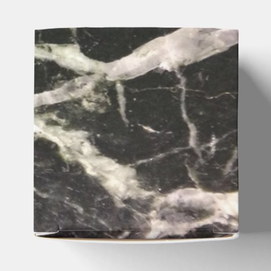 Stein aus schwarzem und weißem Marmor Geschenkschachtel (Oben)