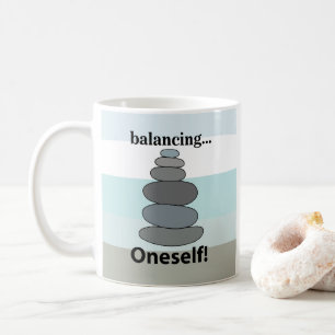 Stein Balancing Rock Balancing Kaffeetasse