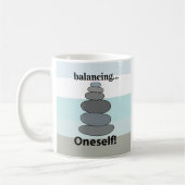 Stein Balancing Rock Balancing Kaffeetasse (Links)