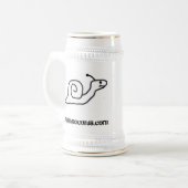 Stein - besonders angefertigt bierglas (Vorderseite Links)