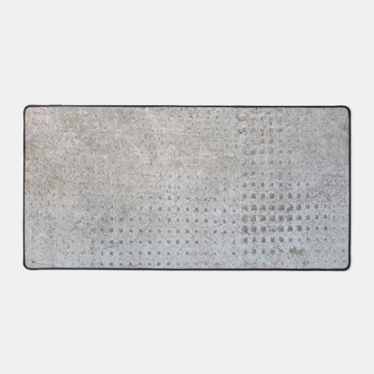 Stein-Beton-Grau Schreibtischunterlage (Vorderseite)