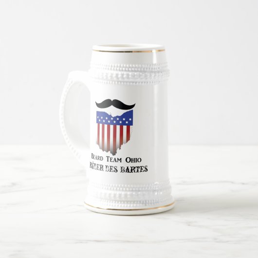 Stein Bierglas (Vorderseite Links)