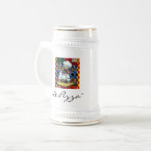 Stein Bierglas (Vorderseite Links)