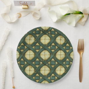 Stein-Celtic-Weave Pappteller