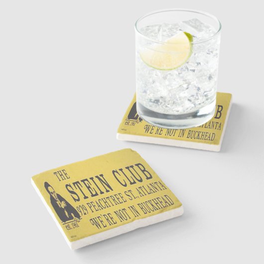 Stein Club, Stein Club Atlanta, Stein Club Steinuntersetzer (Seitenansicht)