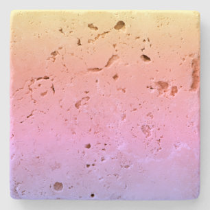 Stein coaster Stil Design Steinuntersetzer