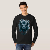 Stein-Dämon Langarmshirt T-Shirt (Vorne ganz)