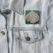 Stein eingeschrieben mit einem Jäger in der Wüste Button (Beispiel)