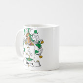 Stein-Familienwappen Kaffeetasse (Vorderseite Links)