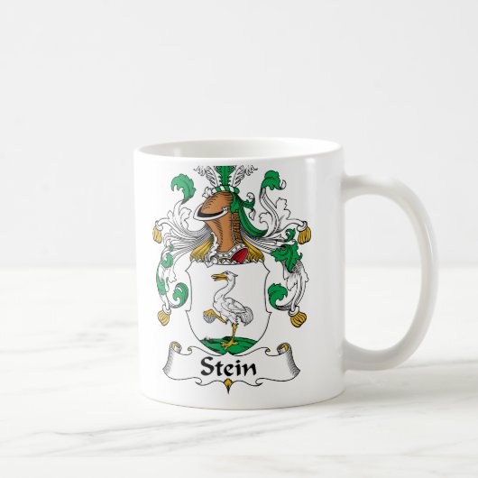 Stein-Familienwappen Kaffeetasse (Rechts)