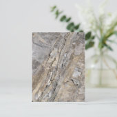 Stein Fels Postkarte (Stehend Vorderseite)