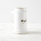 Stein Gift Tasse (Vorderseite Links)