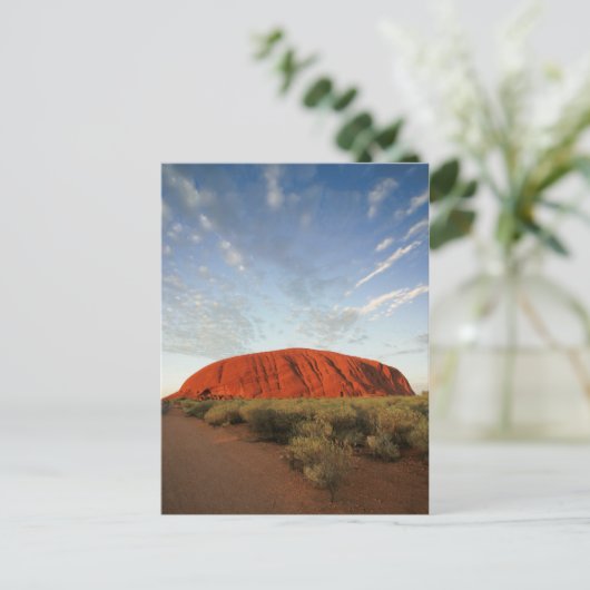 Stein in Australien Postkarte (Stehend Vorderseite)