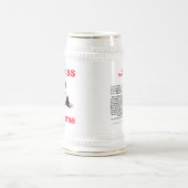 Stein - JACKASS, The Martini Bierglas (Mittel)