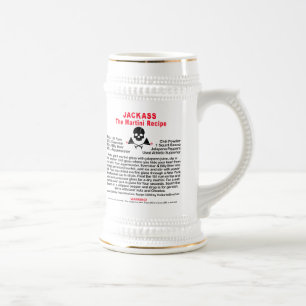 Stein - JACKASS, The Martini Bierglas