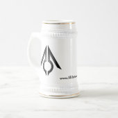 Stein-Kaffee-Tasse v2 Bierglas (Vorderseite Links)