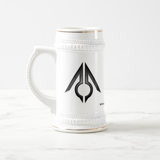 Stein-Kaffee-Tasse v2 Bierglas (Links)