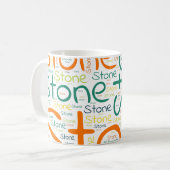 Stein Kaffeetasse (Vorderseite Links)