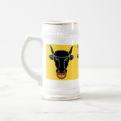 Stein Krug mit Flagge des Kantons Uri, Schweiz Bierglas (Links)
