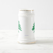 Stein - libanesische Zeder Bierglas (Mittel)