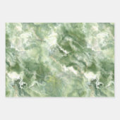 Stein-Marmor-Design Wrapping Paper Sheets Geschenkpapier Set (Vorderseite 2)