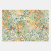 Stein-Marmor-Design Wrapping Paper Sheets Geschenkpapier Set (Vorderseite)