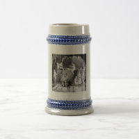 Stein mit Druck der Halle der aegirs