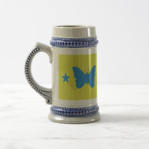 Stein-Mug mit der Flagge von Bady Bassitt, Brasili Bierglas
