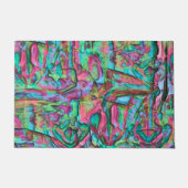 Stein oder geruchelt mit sanft seidigen Farbtönen Fußmatte (Vorderseite)