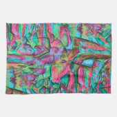 Stein oder geruchelt mit sanft seidigen Farbtönen Geschirrtuch (Horizontal)