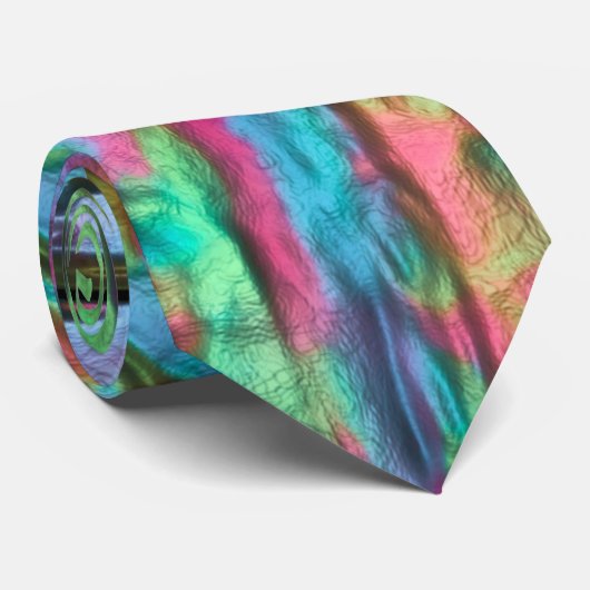 Stein oder geruchelt mit sanft seidigen Farbtönen Krawatte (Gerollt)