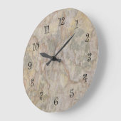 Stein-Optik-Küchenwanduhren Große Wanduhr (Winkel)