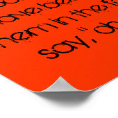 Stein, Papier, Stein. Poster (Ecke)