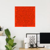 Stein, Papier, Stein. Poster (Heimbüro)