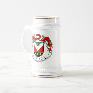 Stein - Personalisiert mit dem Botschafter-Wappen Bierglas