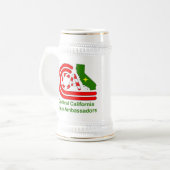 Stein - Personalisiert mit dem CCCA-Logo Bierglas (Vorderseite Links)