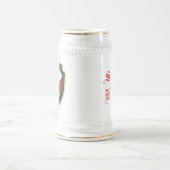 Stein - Personalisierter Botschafter Schild Bierglas (Mittel)