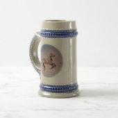 Stein - Petaluma Karussell Pferd 1 Bierglas (Vorderseite Links)