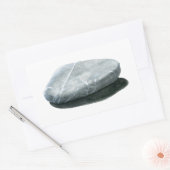 Stein Rechteckiger Aufkleber (Umschlag)