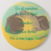 Stein! Sei weg! Esc Button (Vorderseite)