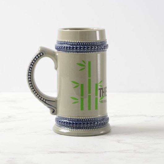 Stein Tasse (Grau/Blau) (Links)