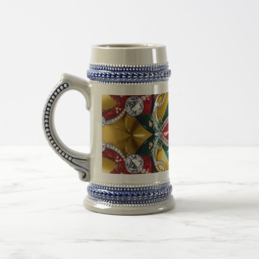 Stein Tasse mit Los Angeles Colors Design (Links)