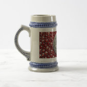 Stein Tasse mit Türkischem Farbdesign (Links)