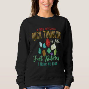 Stein-Tumbling-Stein-Politur-Set Anfänger-Maschine Sweatshirt