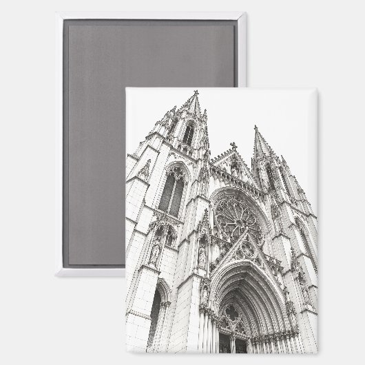 Stein und Schatten Magnet (Vorderseite/Rückseite)
