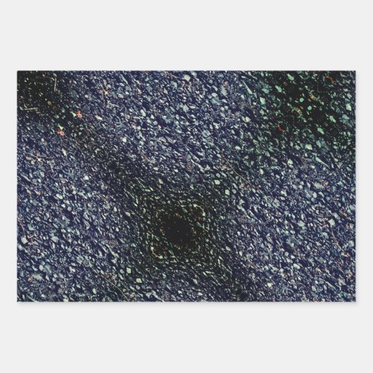 Stein und Stein, Wände, Kies, Gebäude Geschenkpapier Set (Vorderseite)