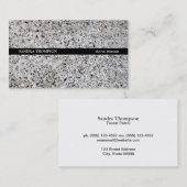 Stein Visitenkarte (Vorne/Hinten)