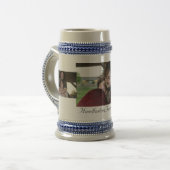 Stein voll von Erinnerungen Bierglas (Vorderseite Links)