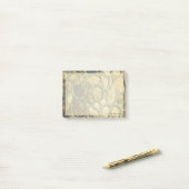 Stein-Wand im Sonnenlicht Post-it Klebezettel (Auf Schreibtisch)